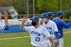 Baseball vs CGA  Wheaton College Baseball vs Coast Guard Academy during game two of the NEWMAC semi-finals playoffs. - (Photo by Keith Nordstrom) : Wheaton, baseball, NEWMAC